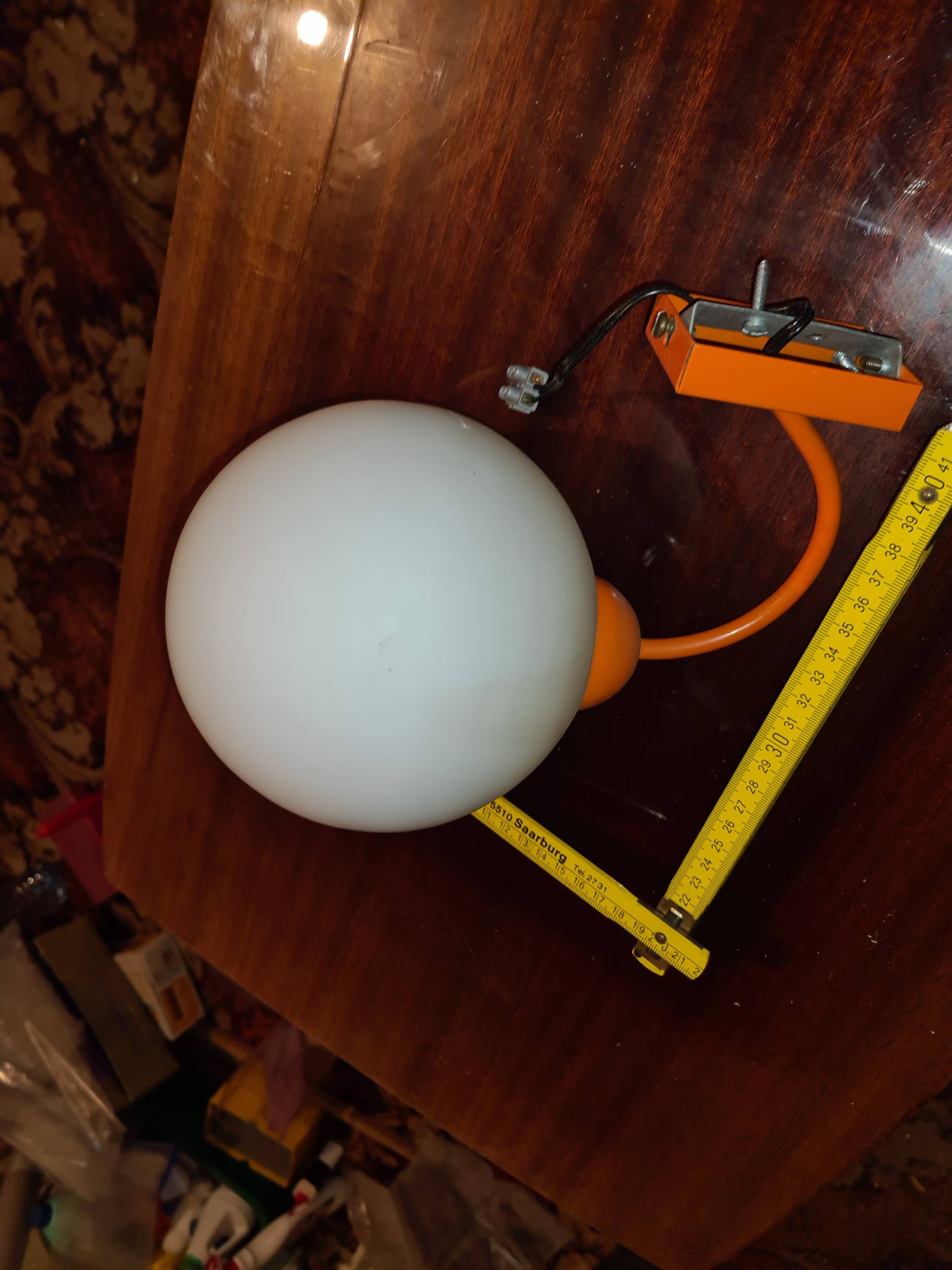 vintage wall ball light