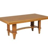 French Art Deco Sycamore Dining Suite in the Style of André Arbus, c. 1940