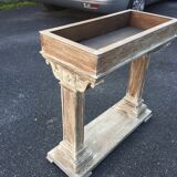 Small fifth wheel in cerused oak