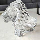 Lion effigy ashtray/Vannes Le Châtel/Art Vannes France