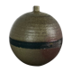 Original 1960 ceramic studio pottery vase by Piet Knepper for Mobach in the Netherlands