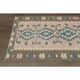 1970s Vintage Turkish Oushak Handmade Wool Cotton Pink Runner Rug 93x176