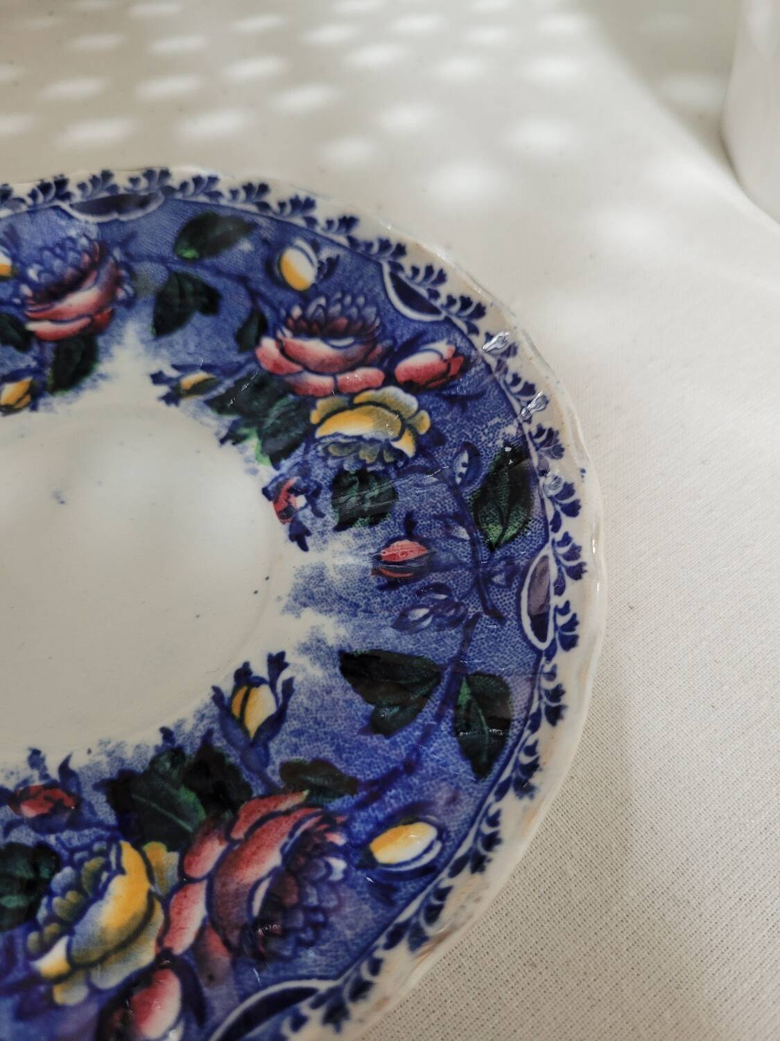Utzschneider & Cie Sarreguemines saucer