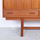 Vintage Danish Highboard with bar section, 1960s