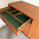 Vintage Scandinavian enfilade from the 60s in teak