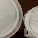 Toilet pitcher and basin