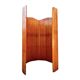 Large vintage wooden drum screen