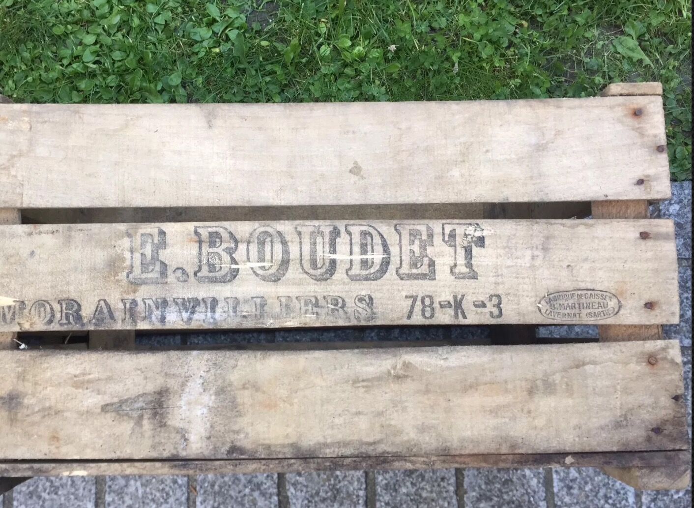 Old wooden gardener