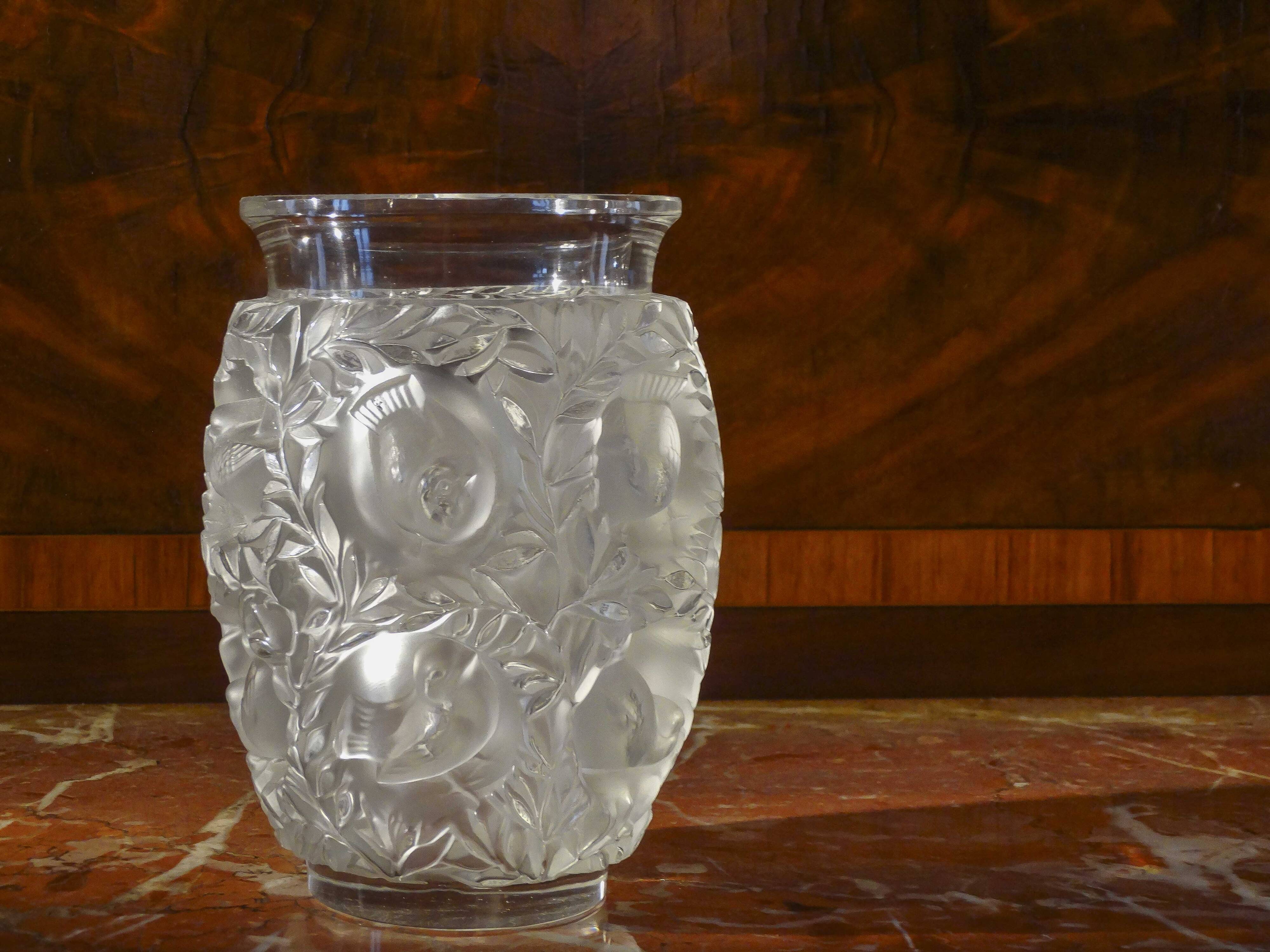 Vase René Lalique Bagatelle