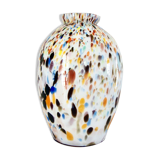 Clichy vase in blown glass