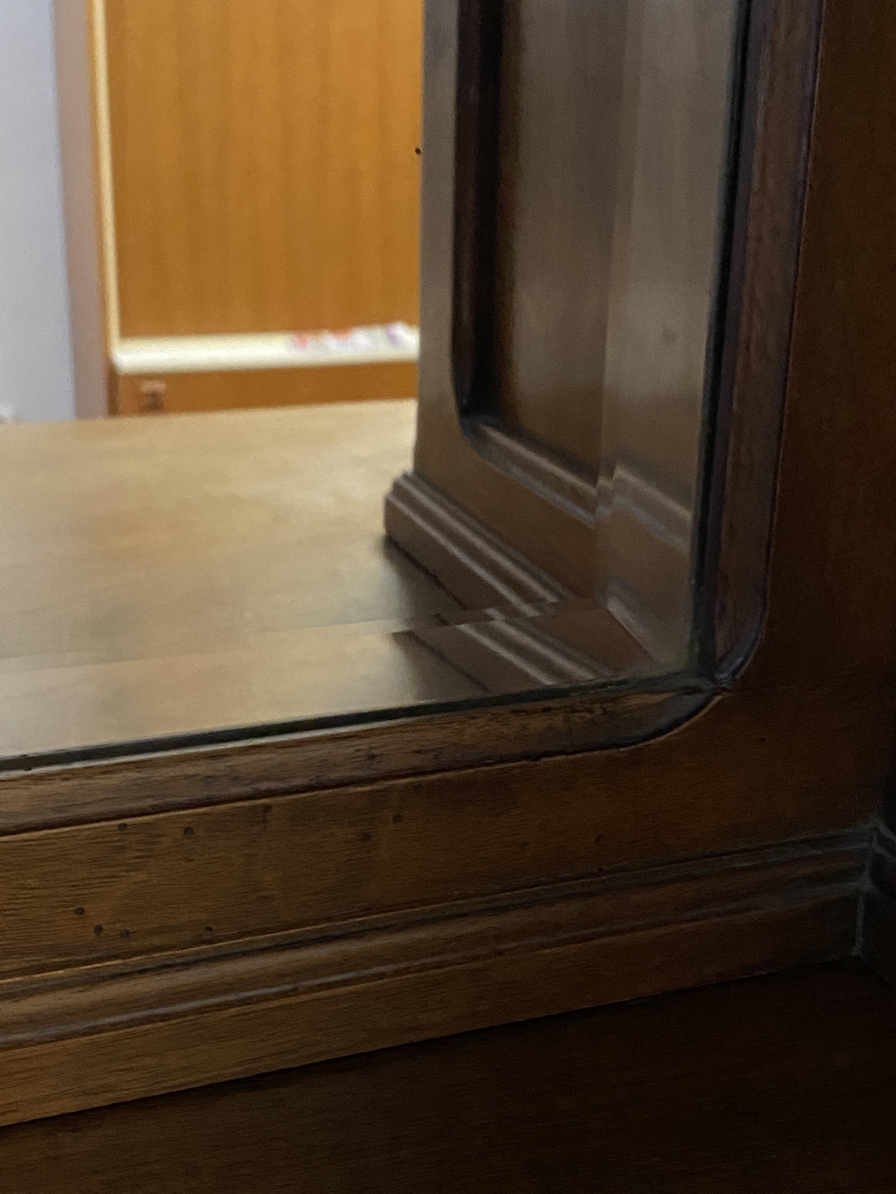 Mahogany china cabinet