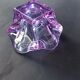 Cendrier en verre de Murano violet 1970