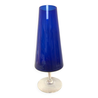 Blue Murano glass bowl, 1970