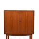 Teak Bar Cabinet with Harlekin Mirrors by Illum Wikkelsø