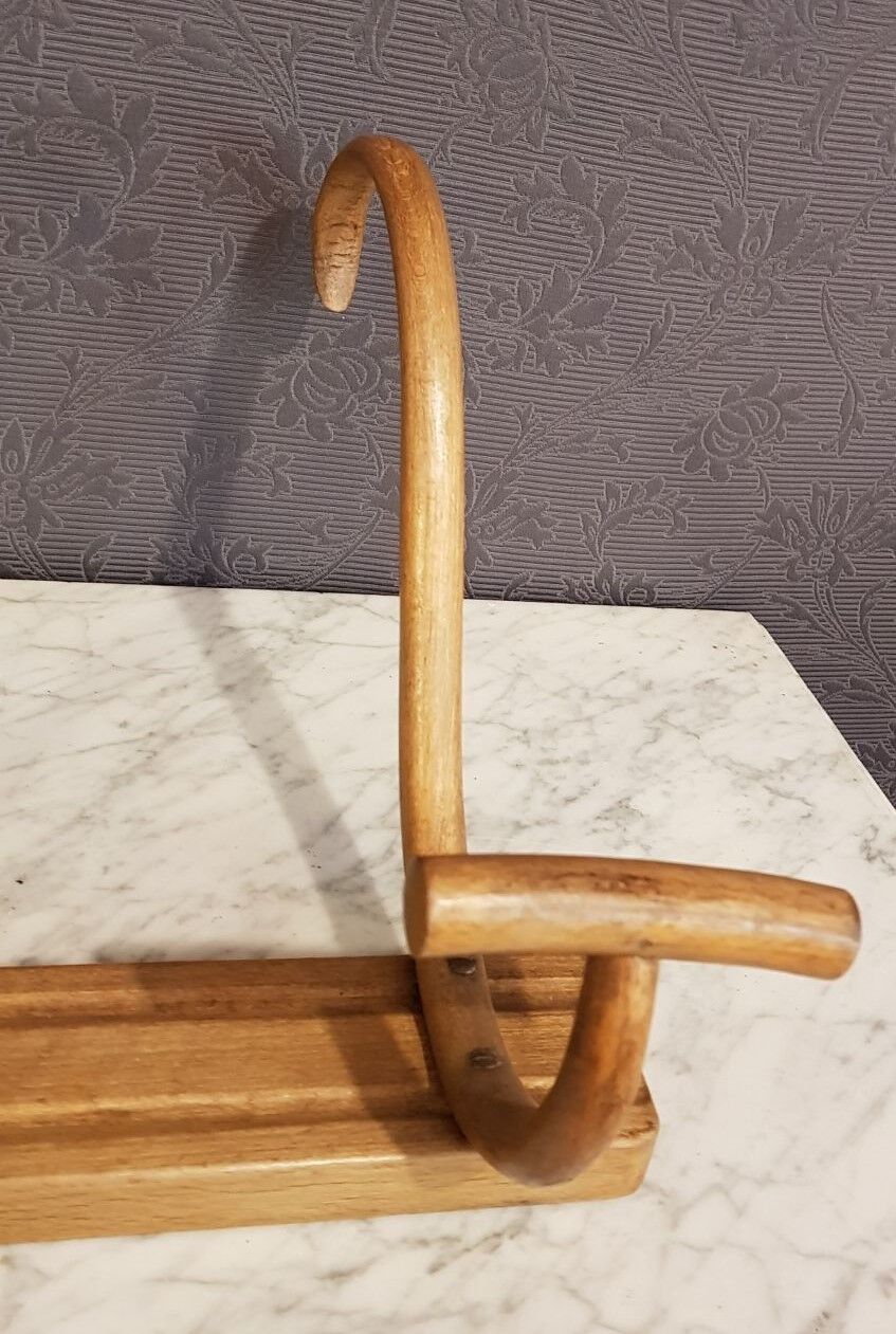Thonet stamped wall coatrack