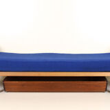 Sofa bed in day style vintage teak Danish 1960-70s