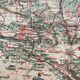 1883 - Plan des environs de Paris