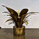 Maison jansen flower table lamp, 1970s