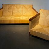 Rare to find! Sofa and armchair collection merbeau limited series by John Hutton for Donghia