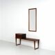 Kai Kristiansen bench and mirror rosewood Aksel Kjersgaard Denmark 1960