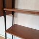 Free-standing teak bookshelf, Italy, 1960s