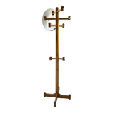 80s pine coat rack