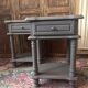 Pair of vintage bedside tables in fir, reimagined – waxed finish – both elegant.