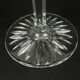 Saint-Louis, 6 cut crystal water glasses in the Tommy model, perfect condition.