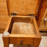 Stool with beech compartment