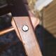 Double valet wood coat rack