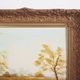 Peinture « The Road by the Pond », design scandinave, années 1970
