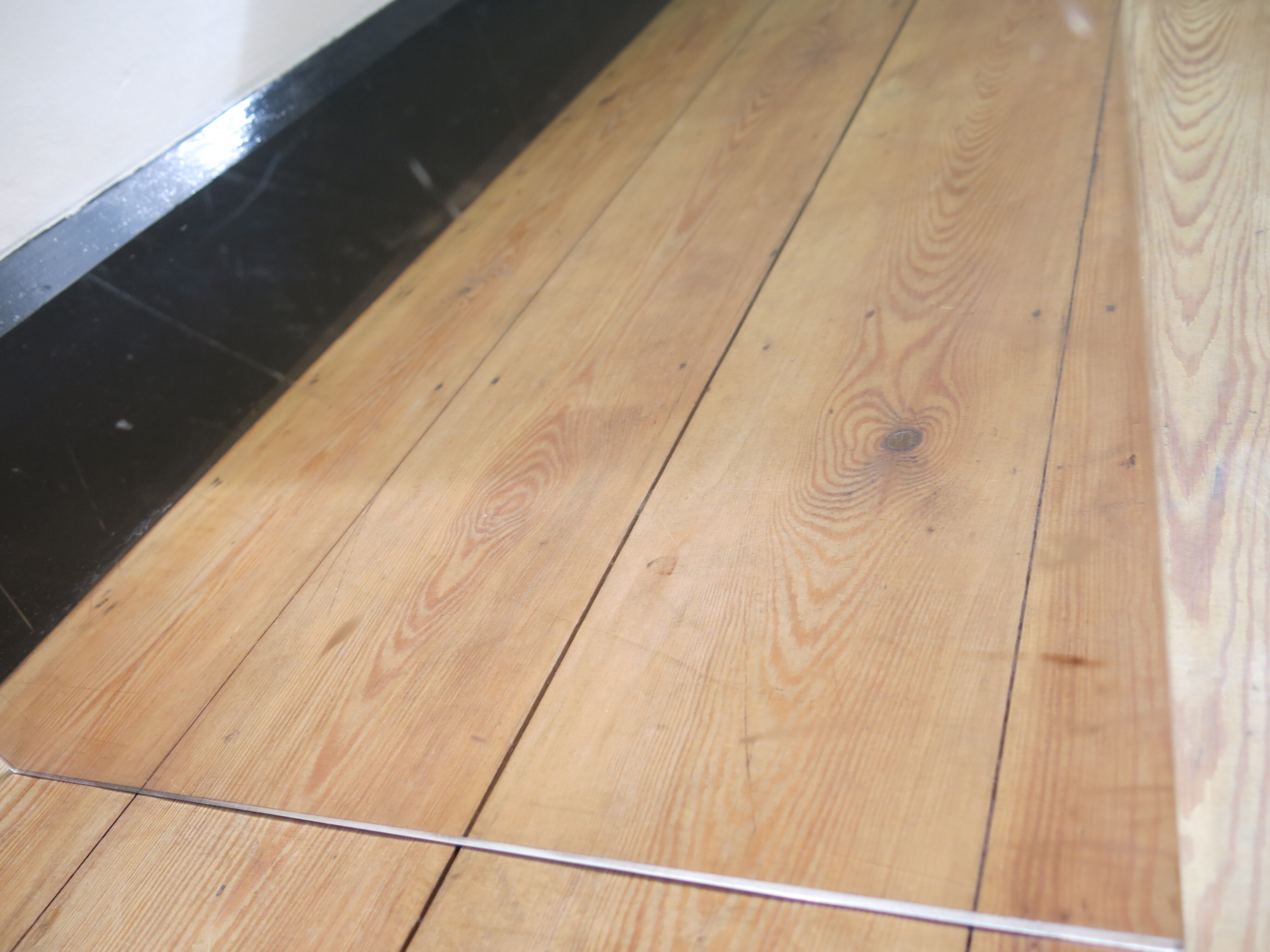 Plexi nesting tables by Michel Dumas