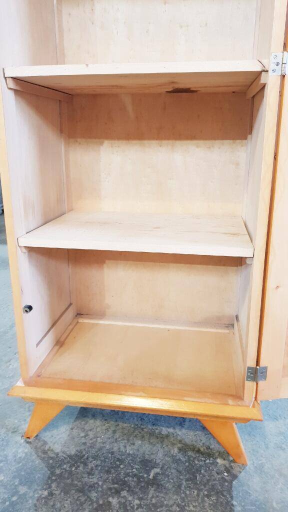 Vintage boarding school cabinet