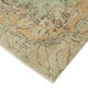 Handmade antique oriental beige carpet 198 cm x 311 cm