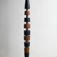Scandinavian teak and brass floor lamp 1960