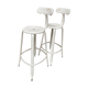 Paire de chaises Nicolle blanche