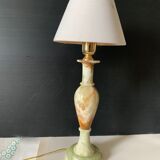 Onyx lamp stand