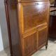 Secretary Louis XVI 1780 in Mahogany, white marble.