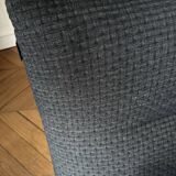 Roche Bobois calm weather sofa black mottled