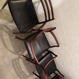 5 Fauteuils scandinave Niels o Møllers Møbelfabrik modéle 62