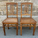 Pair of caned chairs Art Nouveau, 1900