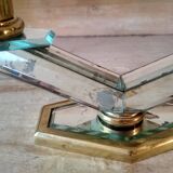 Old art deco table lamp - 2 lights - mirror lamp