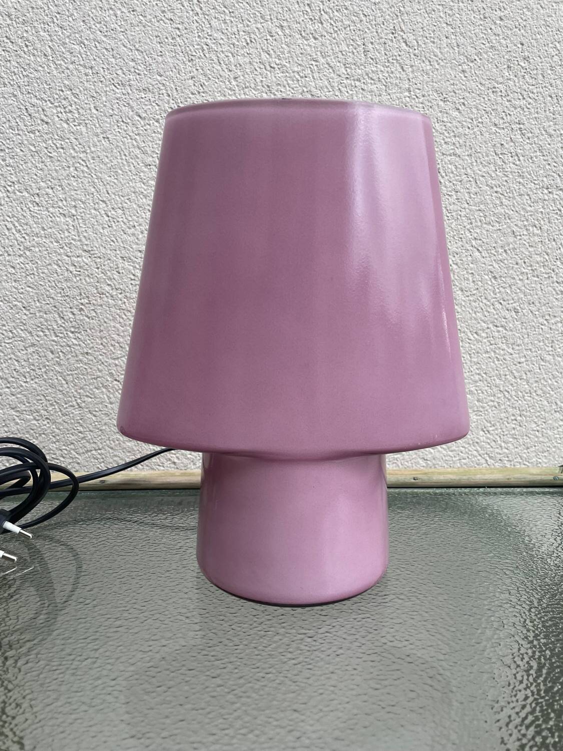 Vintage Habitat mushroom lamp