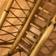 Magazine holder in rattan
