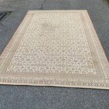 Golden Persian wool rug 200x300cm
