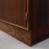 Enfilade palissandre, design danois, années 60, designer : Carlo Jensen, production : Hundevad