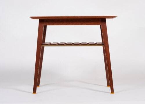 Vintage Danish Side Table in Teak, 1960s