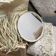 Vintage round mirror