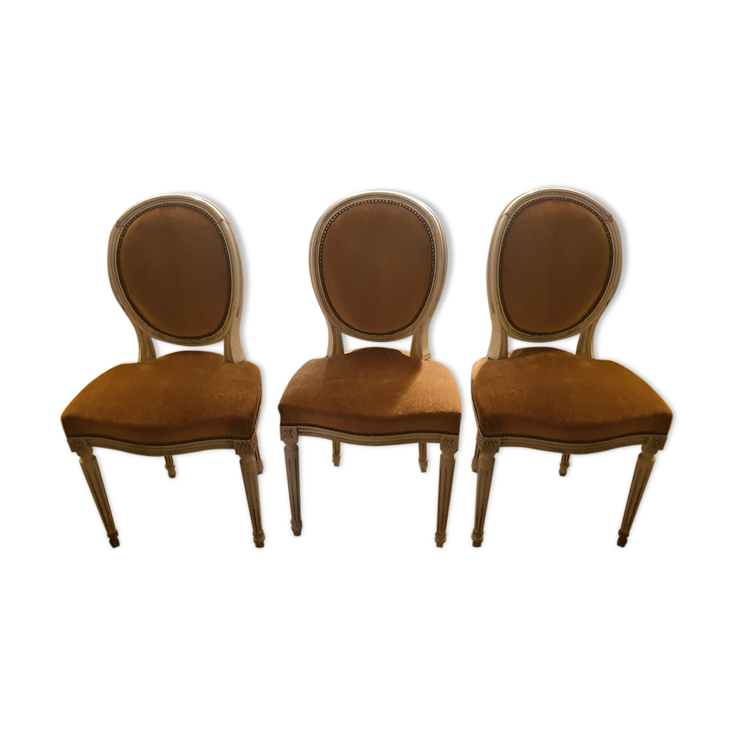 Chairs medallion Louis Louis XVI