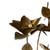 Lamp water lily in golden brass